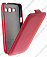 Кожаный чехол для Samsung Galaxy Win Duos (i8552) Sipo Premium Leather Case - V-Series (Красный)