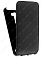 Кожаный чехол для Asus Zenfone 2 Laser ZE601KL Aksberry Protective Flip Case (Черный)