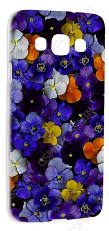 Чехол силиконовый для Samsung Galaxy A3 TPU (Прозрачный) (Дизайн 145)
