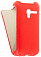 Кожаный чехол для Alcatel PIXI 3(4) 4013D Armor Case (Красный)