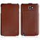 Кожаный чехол для Samsung Galaxy Note (N7000) Hoco Leather Case (Коричневый)