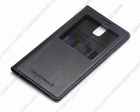 Чехол Samsung Flip Cover с окошком для Samsung Galaxy Note 3 (N9005) (Черный)