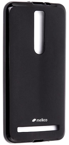Чехол силиконовый для Asus Zenfone 2 ZE550ML / Deluxe ZE551ML Melkco Poly Jacket TPU (Black Mat)