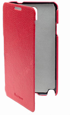Кожаный чехол для Samsung Galaxy Note 3 (N9005) Armor Case - Book Type (Красный)