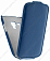 Кожаный чехол для Samsung Galaxy S Duos (S7562) Art Case (Синий)