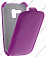 Кожаный чехол для Samsung Galaxy S3 Mini (i8190) Armor Case (Фиолетовый)