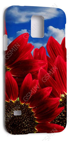 Чехол-накладка для Samsung Galaxy S5 (Белый) (Дизайн 171)