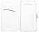 Чехол-книжка с магнитной застежкой для Samsung Galaxy Grand Prime G530H (Белый)