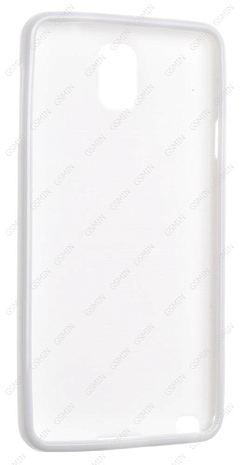 Чехол силиконовый для Samsung Galaxy Note 3 (N9005) TPU (Белый) (Дизайн 40)