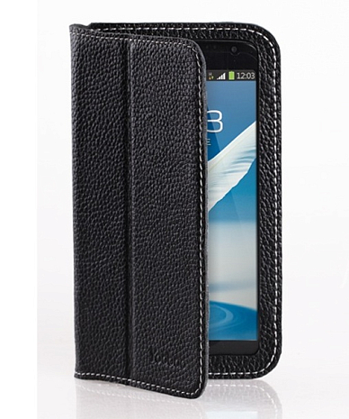 Кожаный чехол для Samsung Galaxy Note 2 (N7100) Yoobao Executive Leather Case (Черный)