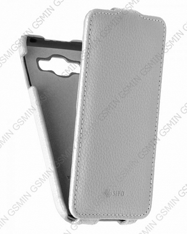    Samsung Galaxy E5 SM-E500F/DS Sipo Premium Leather Case - V-Series ()