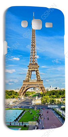 Чехол-накладка для Samsung Galaxy Grand 2 (G7102) (Белый) (Дизайн 155)