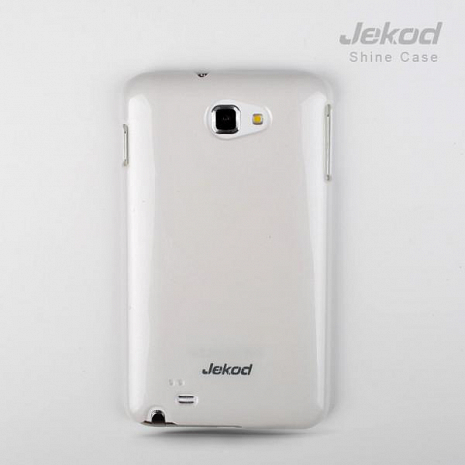 Чехол-накладка для Samsung Galaxy Note (N7000) Jekod Colorful (Белый)
