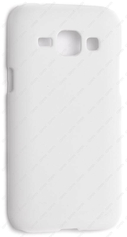 Чехол-накладка для Samsung Galaxy J1 (J100H) (Белый)