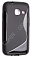 Чехол силиконовый для Samsung Galaxy J1 mini (2016) S-Line TPU (Черный)