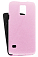    Samsung Galaxy S5 Melkco Premium Leather Case - Jacka Type (Pink LC)
