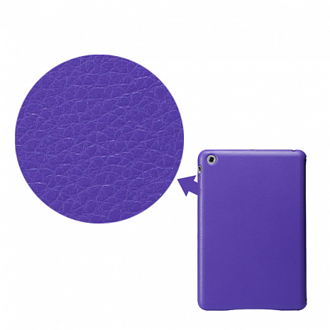 Кожаный чехол для iPad mini Jison Executive Smart Cover (Фиолетовый)