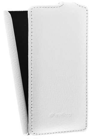    Nokia N9 Melkco Leather Case - Jacka Type (White LC)
