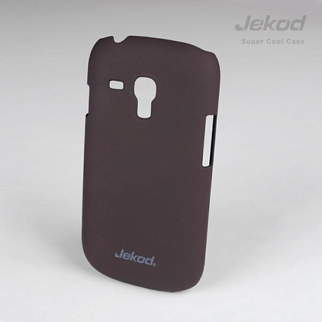 Чехол-накладка для Samsung Galaxy S3 Mini (i8190) Jekod (Коричневый)