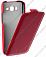 Кожаный чехол для Samsung Galaxy Grand 2 (G7102) Sipo Premium Leather Case - V-Series (Красный)