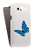 Кожаный чехол для Samsung Galaxy Grand 2 (G7102) Armor Case "Full" (Белый) (Дизайн 11/11)
