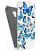 Кожаный чехол для Alcatel One Touch Pop S9 7050Y Armor Case (Белый) (Дизайн 13/13)
