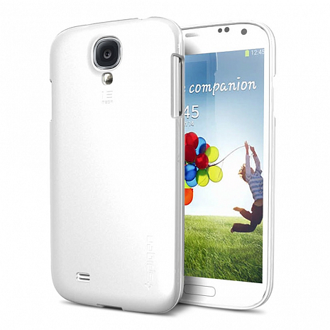 Чехол-накладка для Samsung Galaxy S4 (i9500) SGP Ultra Capsule (Infinity White)