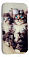 Чехол-накладка для Samsung Galaxy J1 (J100H) (Белый) (Дизайн 164)