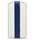    Apple iPhone 4/4S Melkco Leather Case - Jacka Type Limited Edition (White/Blue LC)
