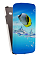 Кожаный чехол для Samsung Galaxy Grand 2 (G7102) Armor Case "Full" (Белый) (Дизайн 150)