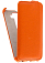 Кожаный чехол для Asus Zenfone 2 Laser ZE500KL Armor Case (Оранжевый)