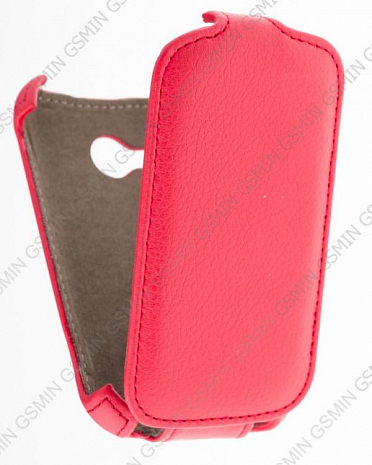    HTC Desire C / Golf Redberry Stylish Leather Case ()
