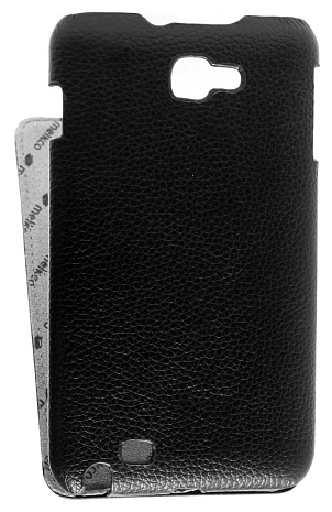    Samsung Galaxy Note (N7000) Melkco Premium Leather Case - Jacka Type (Black LC)