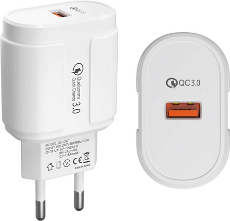       GSMIN QC-007 Qualcomm Quick Charge 3.0 ()