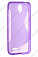 Чехол силиконовый для Alcatel One Touch Idol 2 Mini 6016 S-Line TPU (Фиолетовый)