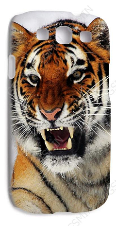 Чехол-накладка для Samsung Galaxy S3 (i9300) (Белый) (Дизайн 178)