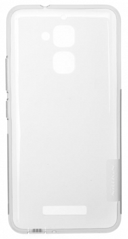 Чехол силиконовый для Asus Zenfone 3 Max ZC520TL Nillkin Nature TPU Case (Прозрачно-черный)