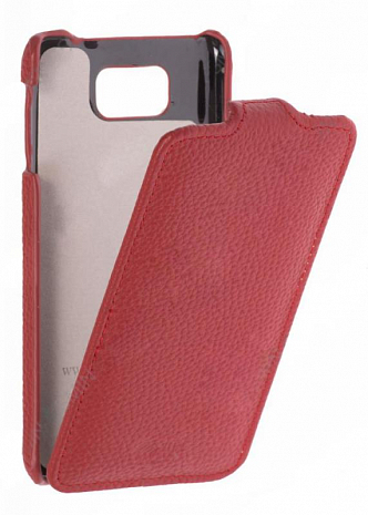    Samsung Galaxy Alpha (G850F) Sipo Premium Leather Case - V-Series ()