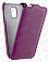 Кожаный чехол для Samsung Galaxy S5 mini Armor Case "Full" (Фиолетовый)