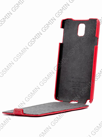    Samsung Galaxy Note 3 (N9005) Melkco Premium Leather Case - Jacka Type (Red LC)
