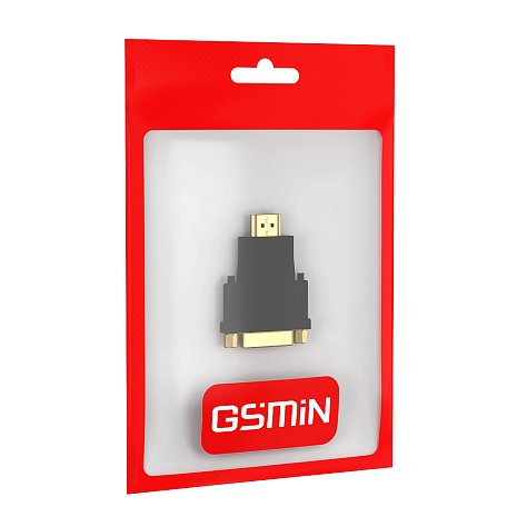   GSMIN BR-04 DVI-D (24+5) (F) - HDMI (M) ()