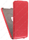 Кожаный чехол для ASUS ZenFone Zoom ZX551ML Aksberry Protective Flip Case (Красный)