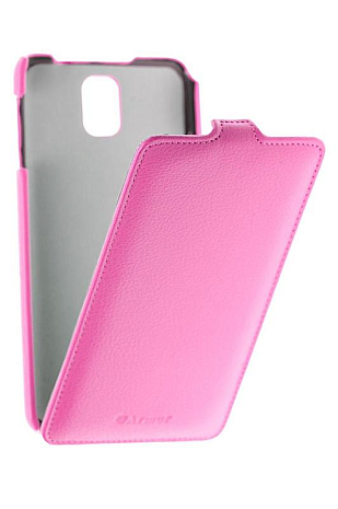 Кожаный чехол для Samsung Galaxy Note 3 (N9005) Armor Case "Full" (Розовый)