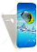 Кожаный чехол для Alcatel One Touch POP 3 5015D Armor Case (Белый) (Дизайн 150)