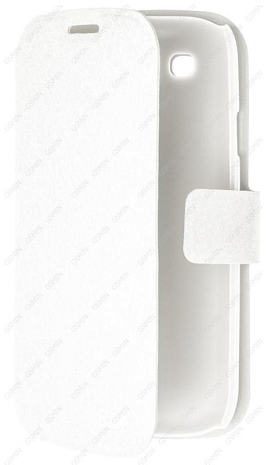 Чехол-книжка с магнитной застежкой для Samsung Galaxy S3 (i9300) (Белый)