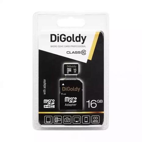   DiGoldy Micro SDHC Card Professional 32GB Class 10   SD