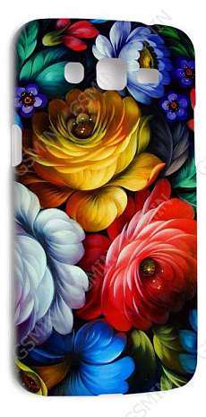 Чехол-накладка для Samsung Galaxy Grand 2 (G7102) (Белый) (Дизайн 159)