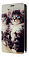 Кожаный чехол для Samsung Galaxy Note 4 (octa core) Armor Case - Book Type (Белый) (Дизайн 164)