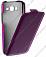 Кожаный чехол для Samsung Galaxy Grand 2 (G7102) Sipo Premium Leather Case - V-Series (Фиолетовый)