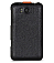    HTC Titan / X310e Melkco Premium Leather Case - Special Edition Jacka Type (Black/Orange LC)